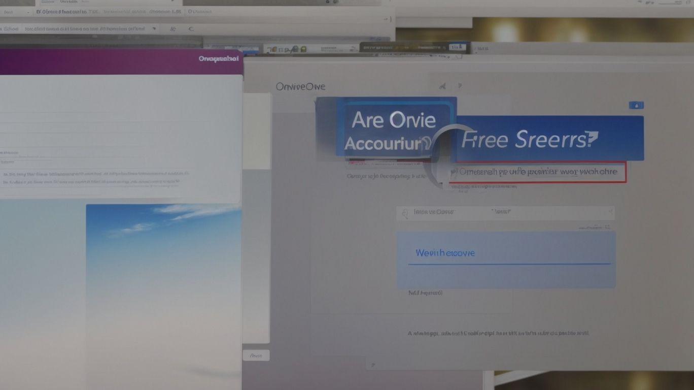 Are Onedrive Accounts Free?